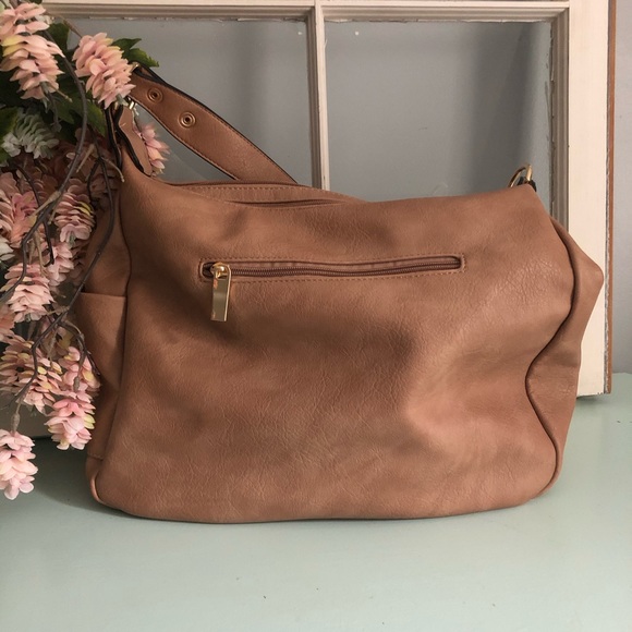 Tan shoulder bag - Picture 3 of 6